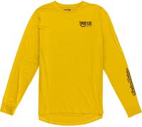 Troy Lee Designs Ruckus Ride Eyez Kids Manica lunga, giallo/nero, Taglia YS