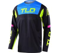 Troy Lee Designs SE Pro Fractura Maglia Motocross, nero-giallo, taglia M per maschi