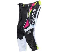 Troy Lee Designs SE Pro Salvo Pantaloni da motocross, nero-bianco, taglia 36 per maschi