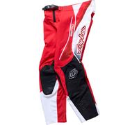 Troy Lee Designs SE Pro Salvo, pantaloni in tessuto per giovani 18 male Rosso/Nero/Bianco