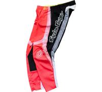Troy Lee Designs SE Pro Stripes Pantaloni da motocross, nero-rosso, taglia 34 per maschi