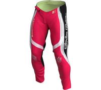Troy Lee Designs SE Pro Stripes Pantaloni da motocross, nero-rosso, taglia 34 per maschi