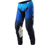 Troy Lee Designs SE Pro Webstar Pantaloni Motocross, bianco-blu, taglia 28 per maschi