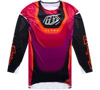 Troy Lee Designs SE Ultra Vision, maglia S male Lilla/Nero/Bianco/Rosso