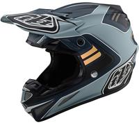 Troy Lee Designs SE4 Flash MIPS Casco Motocross, grigio/argento, Taglia S