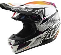 Troy Lee Designs SE5 Composite MIPS Lined Up Casco da motocross, nero-bianco, taglia M per maschi