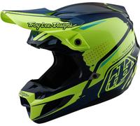 Troy Lee Designs SE5 Composite MIPS Speed Casco Motoross, verde-blu, taglia M per maschi