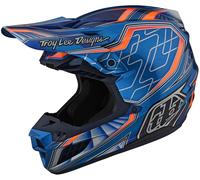 Troy Lee Designs SE5 Lowrider Casco da motocross, blu, taglia XS per maschi