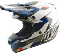 Troy Lee Designs SE5 Polycarbonate MIPS Roamer Casco da motocross, blu/bianco, Taglia M (57/58)