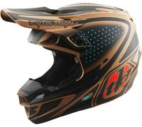 Troy Lee Designs SE5 Polycarbonate MIPS The Line Casco da motocross, marrone, Taglia M (57/58)