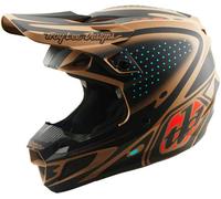 Troy Lee Designs SE5 Polycarbonate The Line, casco da motocross XL female Marrone/Nero