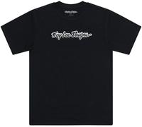 Troy Lee Designs Signature T-shirt a maniche corte, Bianco/nero, Taglia S