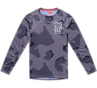 Troy Lee Designs Skyline Pro Flow Camo Maglia della Bicicletta, Mimetismo Scuro, Taglia M