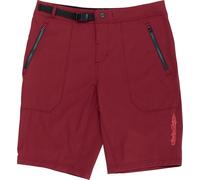 Troy Lee Designs Skyline Trail Shell Mono Pantaloncini da ciclismo, Rosso Borgogna, Taglia 34