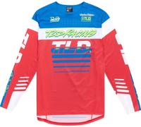 Troy Lee Designs Sprint Fifty-50 Maglia da bicicletta, rosso-blu, taglia M per maschi