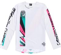 Troy Lee Designs Sprint Long Sleeve Enduro Jersey Bianco L Uomo