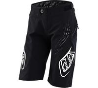 Troy Lee Designs Sprint Mono Pantaloncini da bicicletta per bambini, nero-bianco, taglia M