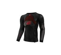 Troy lee designs stage ghost d30 black maglia protettiva unisex a maniche lunghe