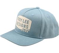 Troy Lee Designs Curved Stamp Cappellino snapback, blu per maschi