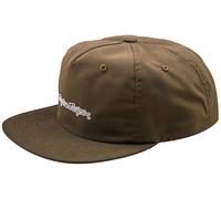 Troy Lee Designs Unstructured Signature Cappellino snapback, verde per maschi