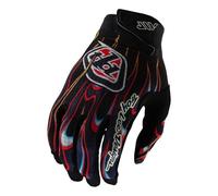 Troy Lee Designs Youth Air Guanto Motocross MX Mountain Bike, Torched Nero/Rosso, Giovani L