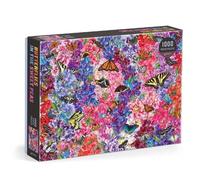 Troy Litten Butterflies In the Sweet Peas 1000 Piece Puzzle