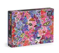 Troy Litten Butterflies In the Sweet Peas 1000 Piece Puzzle