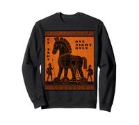Troy One Night Only Trojan Horse Greco Mitologia Arte Felpa