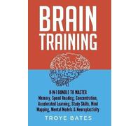 Troye Bates Brain Training: 8-in-1 Bundle to Master Memory, Speed Re (Tascabile)