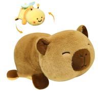 TROYSINC Kapibara - Peluche a forma di ape 2 in 1, super morbido, per bambini, ragazze, regalo (25 cm)