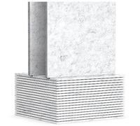 TroyStudio Pannelli acustici, 30,5 x 30,5 x 0,8 cm, confezione da 20 pannelli fonoassorbenti, decorativi per pareti e soffitti, piastrelle in feltro per trattamento acustico, per casa, studio di