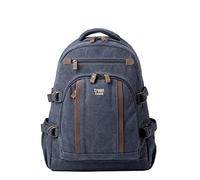 TRP0257 Troop London Classic Canvas Laptop Backpack - Large - Blue
