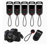 Trpoey 6 pezzi Adattatore per tracolla per fotocamera, sistema di montaggio a sgancio rapido per tracolla per fotocamera, fibbia a sgancio rapido adattabile con clip di separazione rapida per la