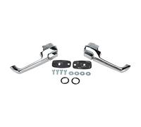 TRQ Coppia di maniglie cromate per porta esterna esterna anteriore compatibile con Chevy GMC Pickup