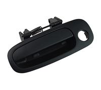 TRQ Front Left Exterior Door Handle Black Drivers Side Compatible with 2004-2006 Scion xB