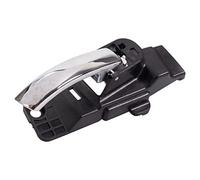 TRQ Maniglia per porta interna anteriore destra, cromata e nera, compatibile con Dodge Avenger 2011-2014