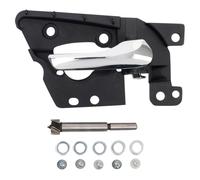 TRQ Maniglia per porta interna lato passeggero cromata e nera compatibile con Chevrolet Impala 2006-2013