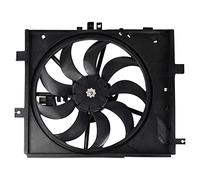 TRQ Radiator Cooling Fan Assembly Compatible with 2013-2019 Nissan Versa NI3115143