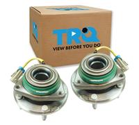TRQ Set di cuscinetti per mozzo ruota posteriore compatibile con Cadillac XLR 2009 e Chevrolet Corvette 2009-2013