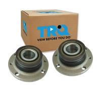 TRQ Set di cuscinetti per mozzo ruota posteriore compatibili con Fiat 500 2012-2019