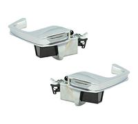 TRQ Set di maniglie per porta esterna sinistra e destra, lato guidatore, compatibile con Chevrolet GMC 73-91