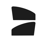 TRQCHIPS Parasole Auto Magnetico per Dacia Sandero 3/Stepway 3/Dacia Jogger 2021-2024 2025, Tendine oscuranti per finestrini Laterali, Protezione Raggi UV e Calore, Copertura Privacy