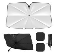 TRQCHIPS Parasole Auto, per Ford Puma Gen-E 2024 2025 2026 Parasole Parabrezza Ombrello Parasole Pieghevole Macchina Auto Protezione UV Accessori