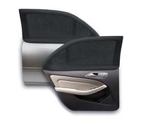 TRQCHIPS per Lancia Ypsilon 2003-2006 Tendine Parasole Auto, finestrini Laterali, Protezione Raggi UV, oscuranti vetri Auto Elastici per Privacy e Ombra,2Front Window
