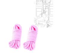 TRQOYTU 2 Pezzi Set Bondage Corda Morbida Bondage Corda Con 10 Metri Ciascuna BDSM Bondage Restrizioni Giocattolo Sessuale SM Manette Restrizioni Per I Piedi Fetish Estremo Bondage Corda Schiavo