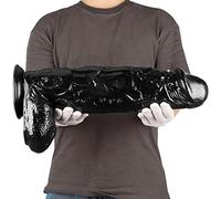 TRQOYTU 30 Cm,42 Cm,46 Cm Dildo Realistico, Plug Anale, Vibratore Anale Con Ventosa Potente, Mostruoso Nero In Silicone, Plug Anale Vibrante, Giocattolo Erotico Di Grandi