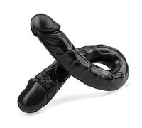 TRQOYTU 42 Cm Super Lungo Doppio Dilos Dildo Realistico Flessibile A Doppia Testa Plug Anal Plug Butt Plug Prostata Vagina Massaggiatore Masturbazione In PVC Giocattolo Sessuale Per Uomini Donne