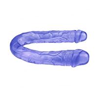 TRQOYTU 42 Cm Super Lungo Doppio Dilos Dildo Realistico Flessibile A Doppia Testa Plug Anal Plug Butt Plug Prostata Vagina Massaggiatore Masturbazione In PVC Giocattolo Sessuale Per Uomini Donne