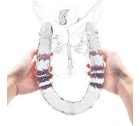 TRQOYTU 55 Cm Dildo Super Lungo Doppio Dilos Flessibile Doppia Testa Plug Anale Butt Plug Prostata Vagina Massaggiatore Masturbazione In PVC Giocattolo Sessuale Per Uomini Donne Principianti