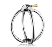 TRQOYTU Acciaio inox croce manette metallo BDSM vincolante bloccando Bondage manette strumento Accessori erotici polso manette SM coppie giocattoli del sesso